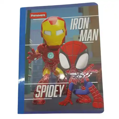 Cuaderno Primavera 95-100 Spiderman Animado