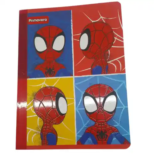 Cuaderno Primavera 95-100 Spiderman Animado