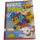 Cuaderno Primavera 95-100 Paw Patrol