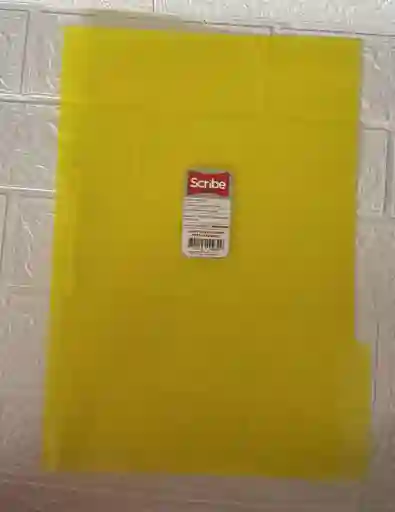 Carpeta Legajador Plastica Folder Oficio Amarilla