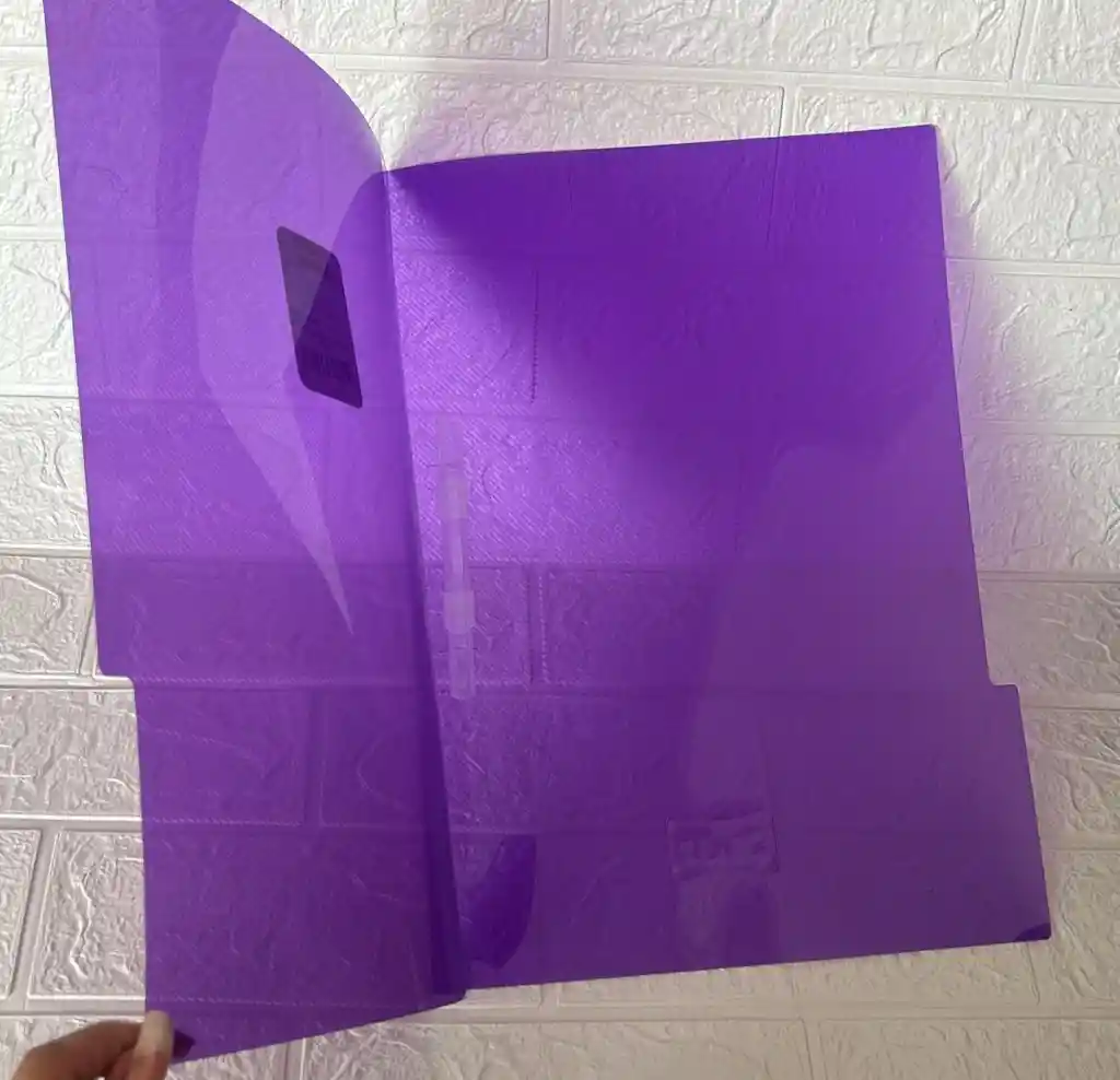 Carpeta Legajador Plastica Folder Oficio Morada