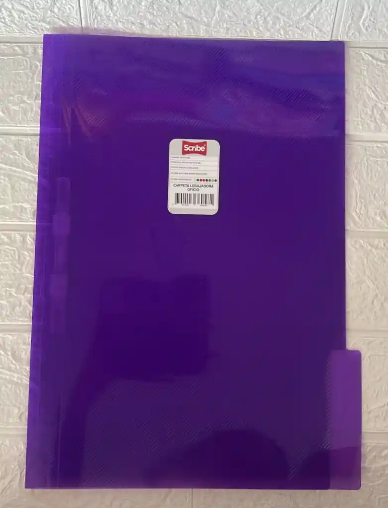 Carpeta Legajador Plastica Folder Oficio Morada