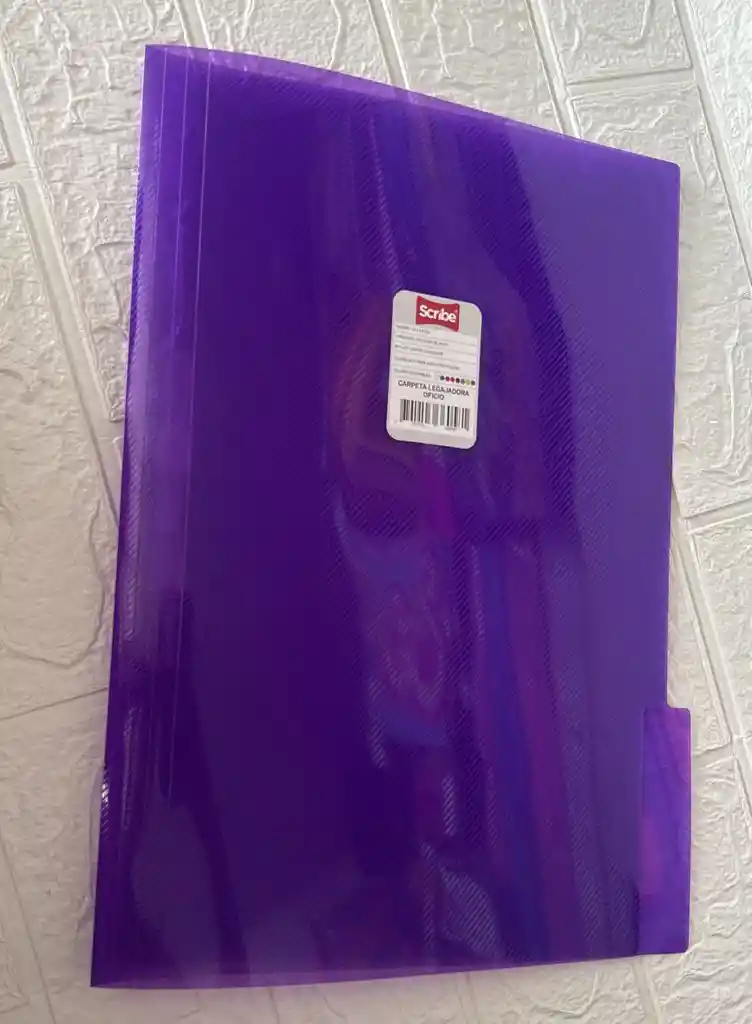 Carpeta Legajador Plastica Folder Oficio Morada