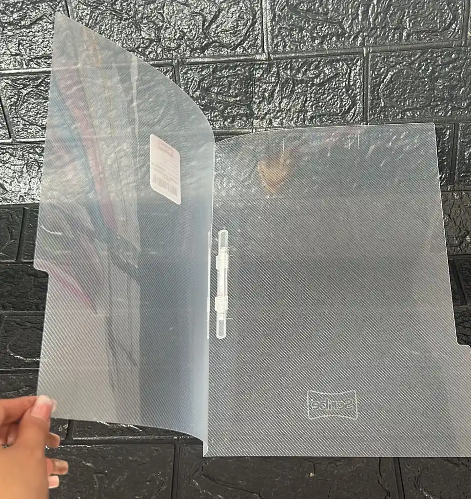 Carpeta Legajador Plastica Folder Oficio Transparente