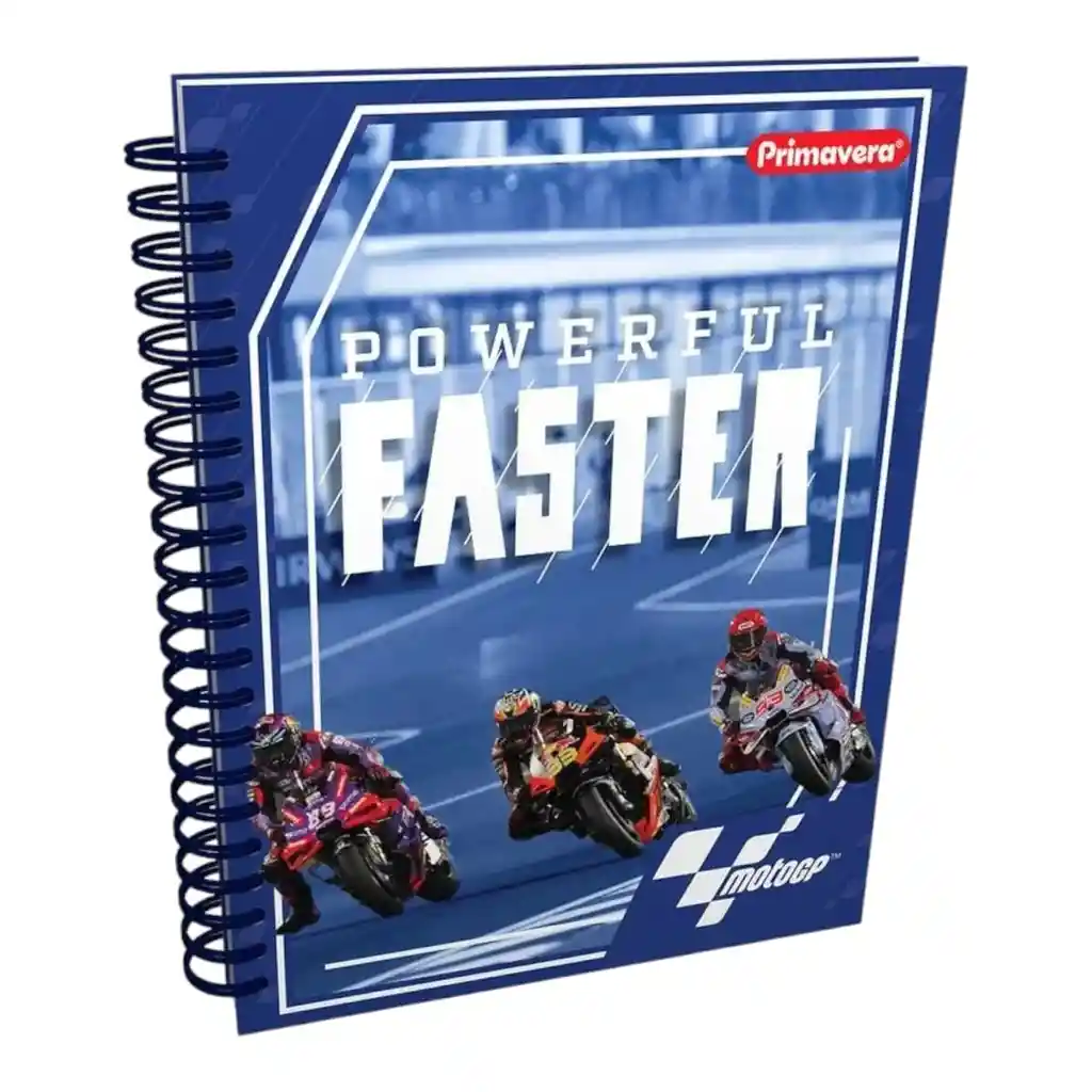 Cuaderno 5 Materias Grande Primavera Arg Masculino Cuadriculado