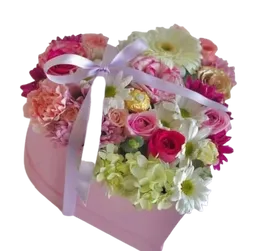 Caja Floral Con Flores Primeveras
