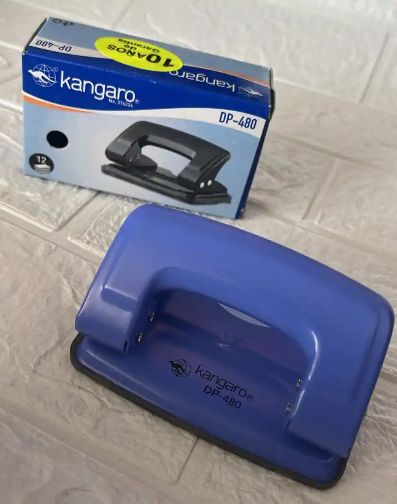 Perforadora 2 Huecos Kangaro Dp-480