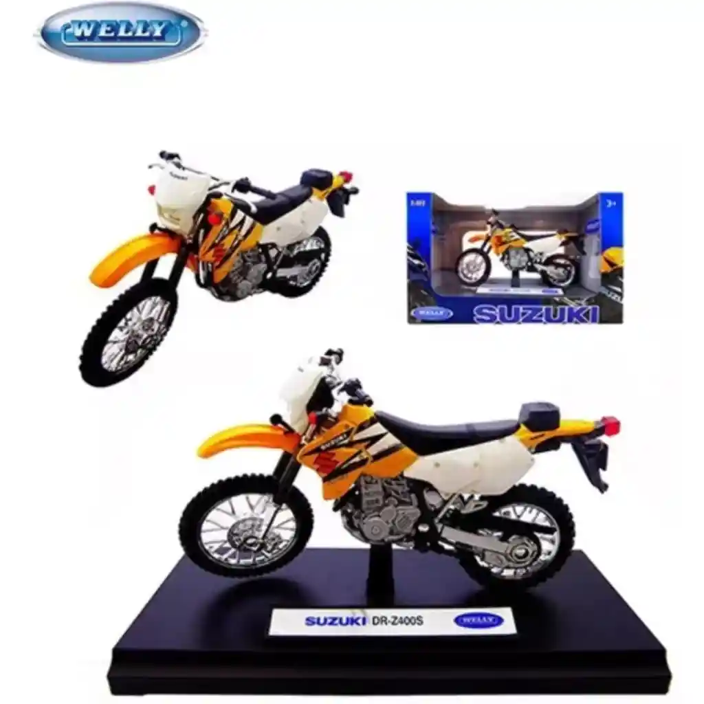 Moto De Colección A Escala Coleccionable Suzuki Dr-z400s 12802pw