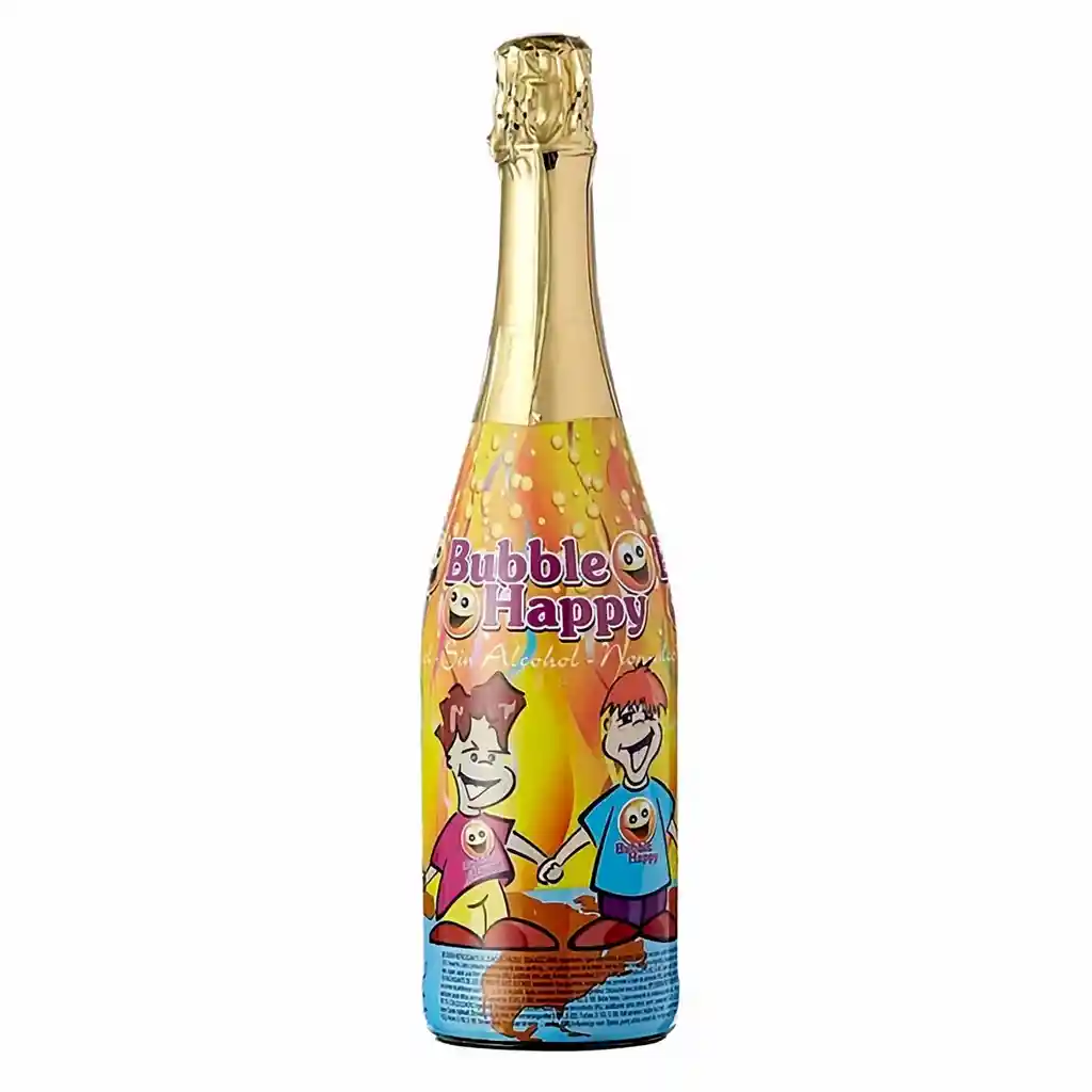 Bubble Happy Aperitivo Espumante de Frutas sin Alcohol