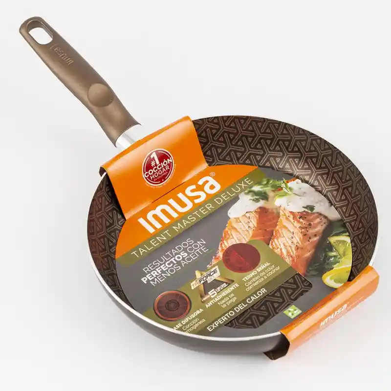 Sarten Imusa 24cm Aluminio Antiadherente Talent Master Deluxe