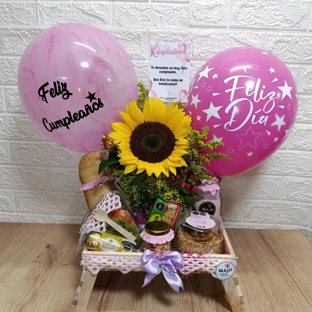 Media Tarde Desayuno Premium Con Torta