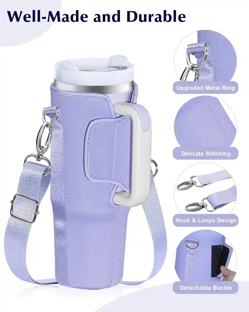 Bolso Para Vaso Stanley Porta Botella Funda Termo 30/40 Oz