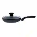 Sarten Imusa 20cm Aluminio Fundido Con Tapa En Vidrio Gusto