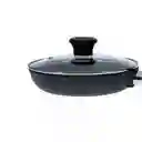 Sarten Imusa 20cm Aluminio Fundido Con Tapa En Vidrio Gusto