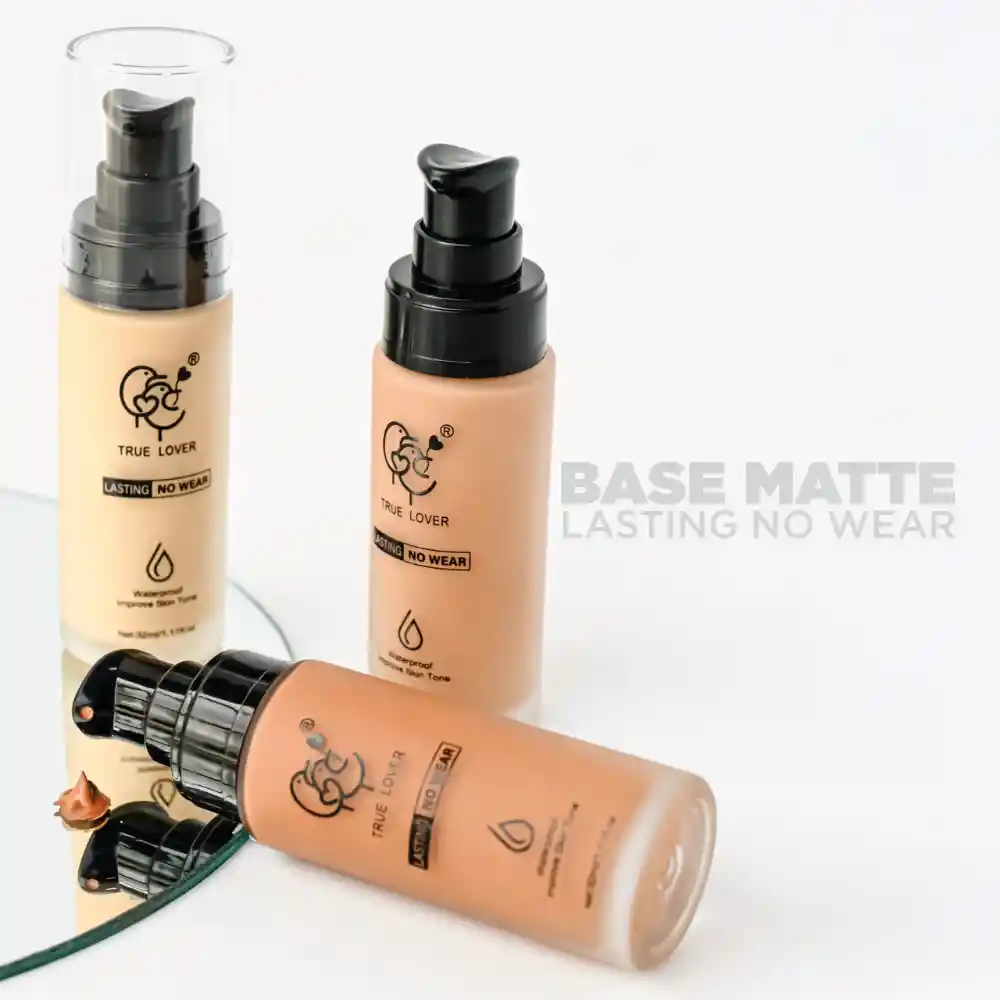 Base Líquida Matte Lasting A Prueba De Agua Tono 5 - True Lover