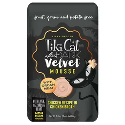 Tiki Cat After Dark Mousse Pollo 80g Para Gatos