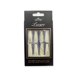 Uñas Press On Decoradas X 30 Pcs