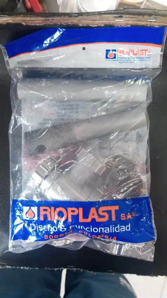 Sifon Lavamanos Rioplast Gris