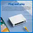 Switchd De Red Rj45 Pix-link Gs05 1000 Mpbs 5 Puertos Lan