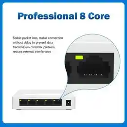 Switchd De Red Rj45 Pix-link Gs05 1000 Mpbs 5 Puertos Lan