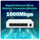 Switchd De Red Rj45 Pix-link Gs05 1000 Mpbs 5 Puertos Lan