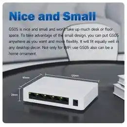 Switchd De Red Rj45 Pix-link Gs05 1000 Mpbs 5 Puertos Lan