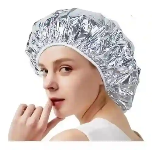 Gorro Térmico De Aluminio Para Peluquería Y Tratamiento