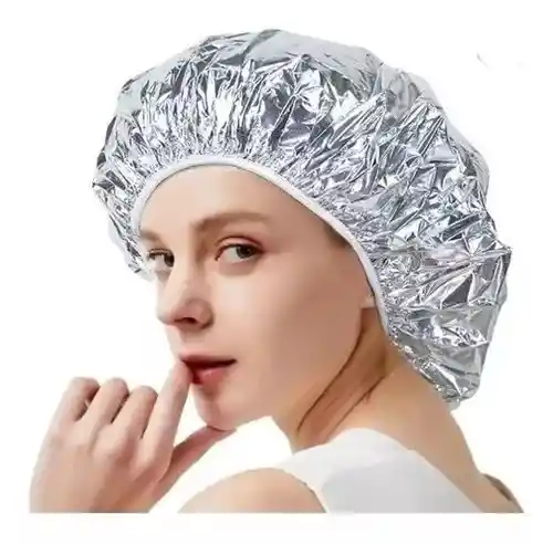 Gorro Térmico De Aluminio Para Peluquería Y Tratamiento