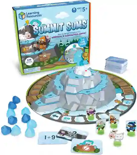 Juego De Mesa Summit Sums Matemático Educativo Para Niños