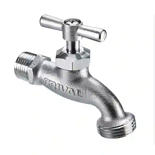 Llave Jardín Grival Metalica 1/2 X 3/4 Pulgada