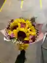 💐 Ramo Bouquet Girasol + Rosas💝