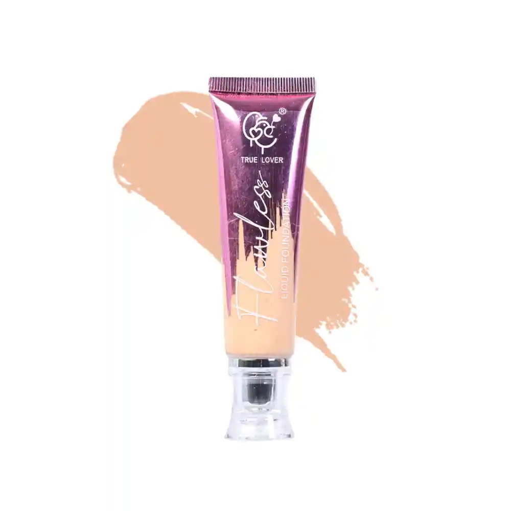 Base Liquida Flawless Humectante De Alta Cobertura Tono 1 - True Lover