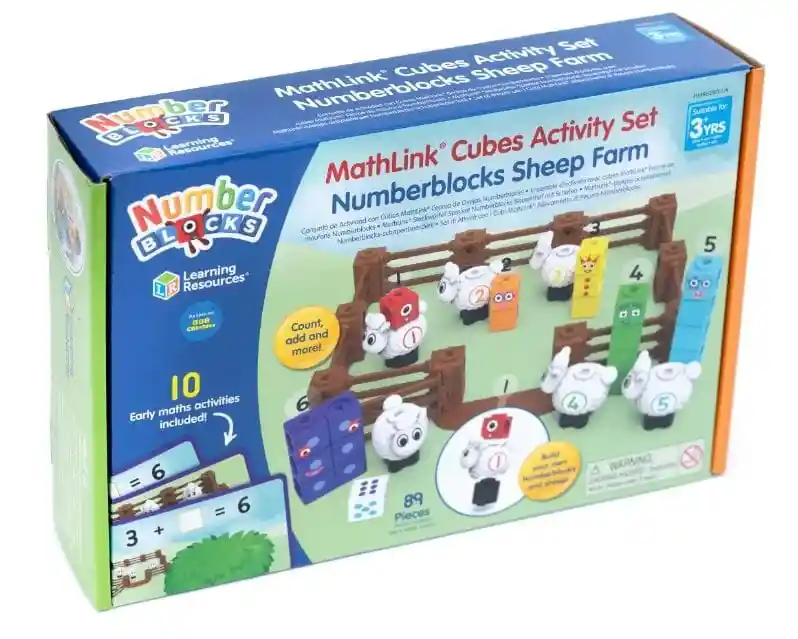 Juego Didáctico Granja Numberblocks Matemáticas Para Niños