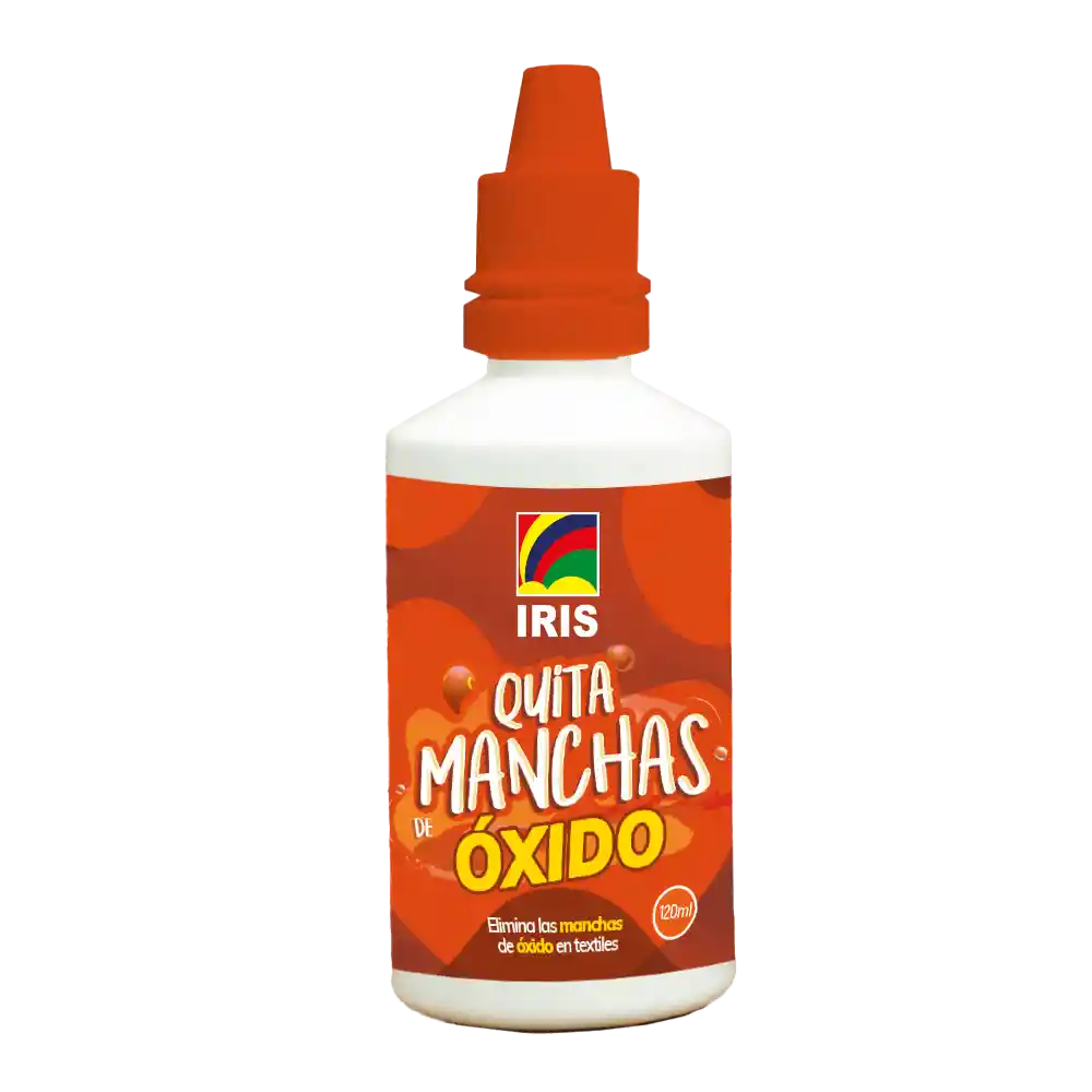 1 Quitamanchas Oxido Ropa Prendas Ganchos Metal Iris