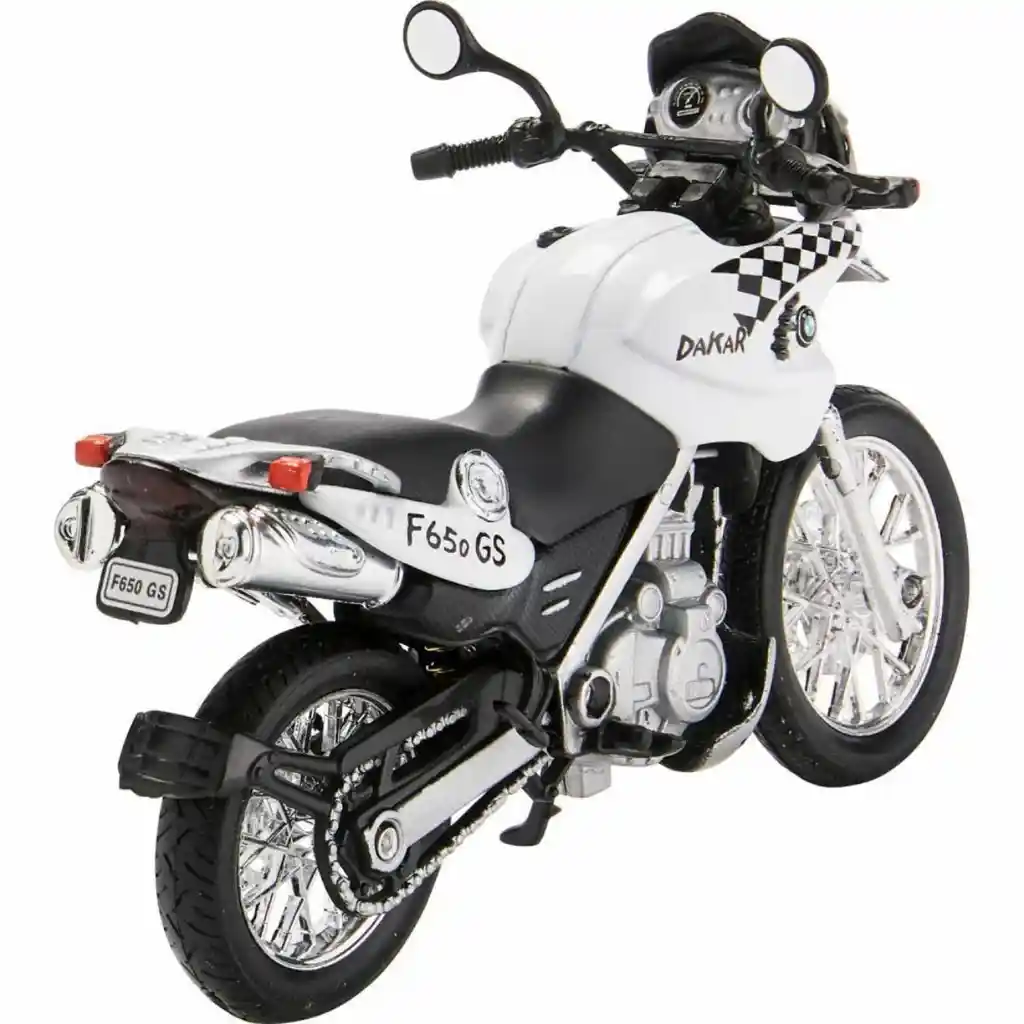 Moto De Colección A Escala Coleccionable Bmw F650 Gs Dakar 12146d-pw