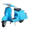 Moto De Colección A Escala Coleccionable Vespa 12848pe