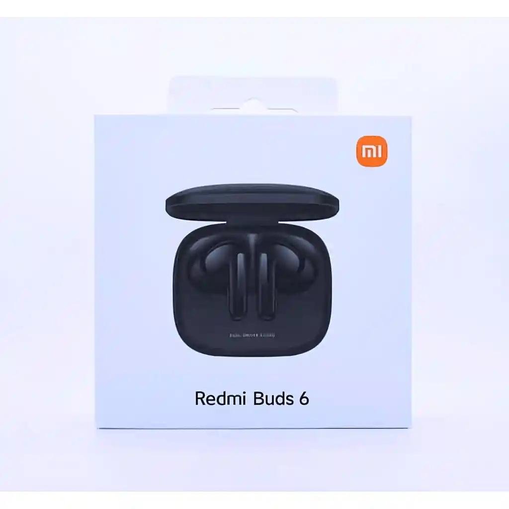 Audífonos Xiaomi Redmi Buds 6 Bluetooth Color Negro Original