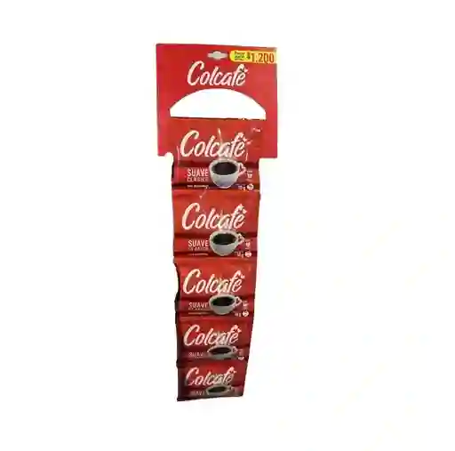 Cafe Colcafe Clasico 10 Sobres X 10g