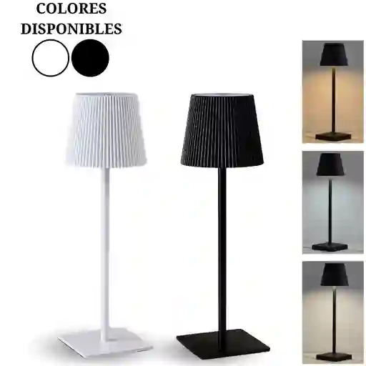 Lampara Led De Mesa Escritorio Recargable Diseño Elegante Minimalista