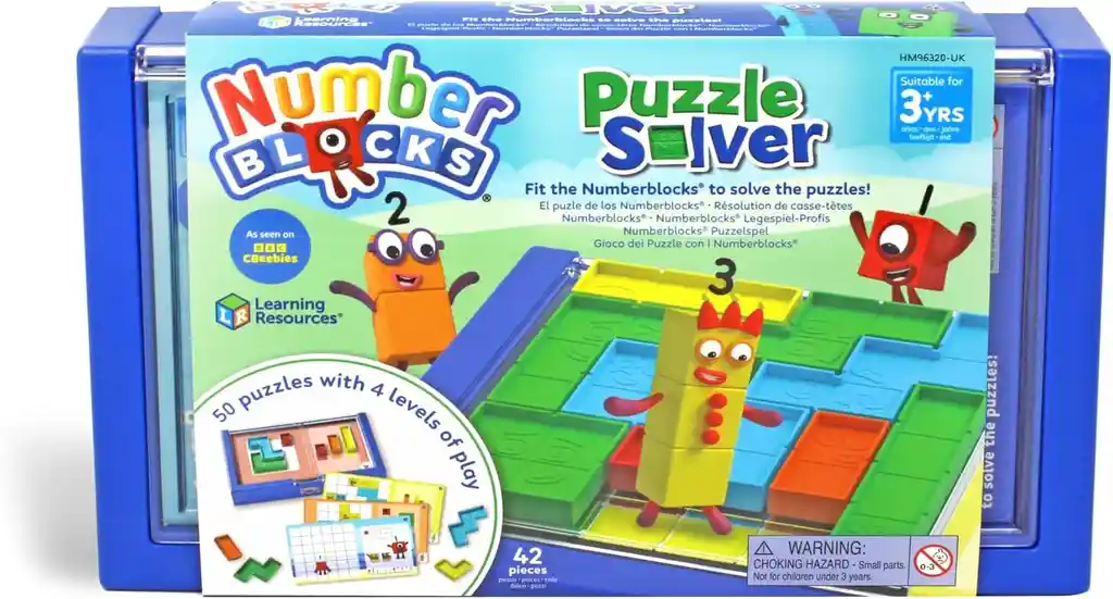 Rompecabezas Lógica Y Números Numberblocks Para Niños