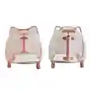 Maleta De Ruedas Transparente Gato En Forma De Gato Calabaza