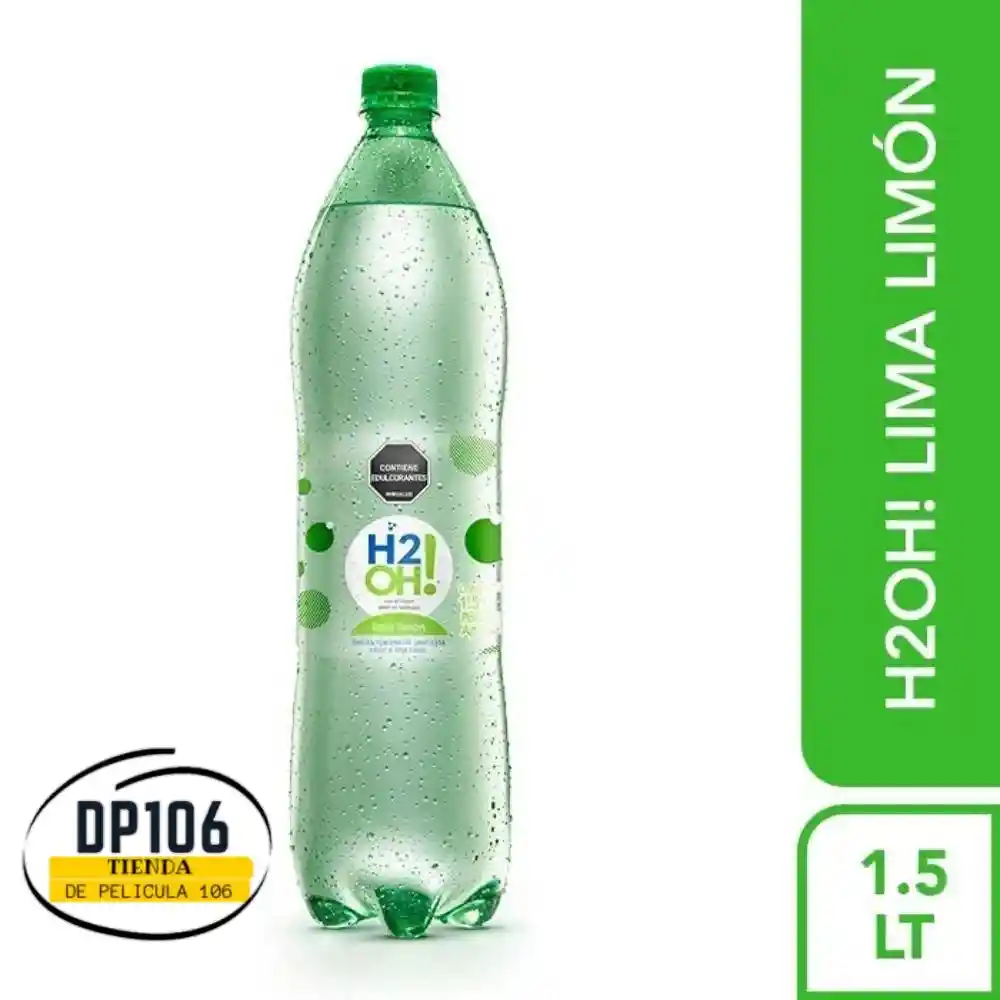 Agua Saborizada H2oh! Lima Limon X 1.5 Lt