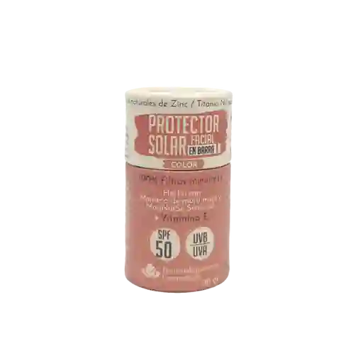 Protector Facial En Barra Con Color - Santo Remedio