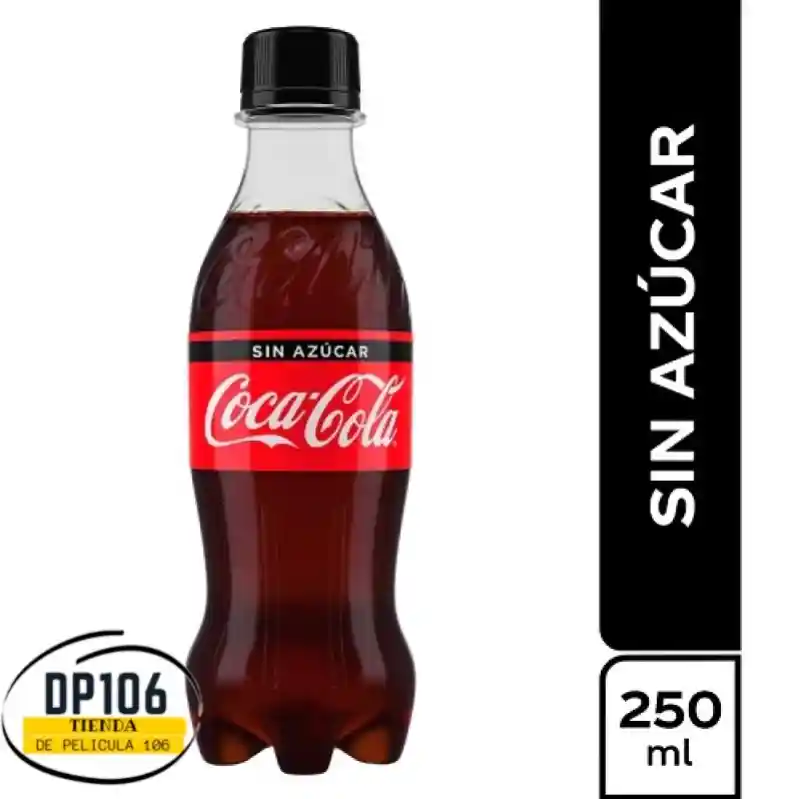 Gaseosa Coca Cola Zero 250 Ml