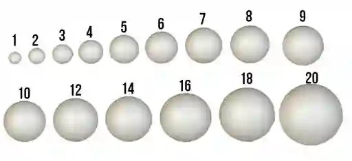 Bola Icopor #12