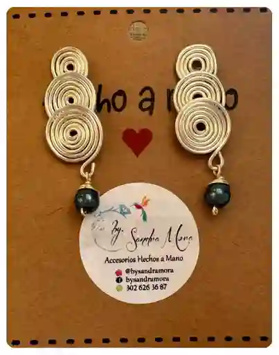 Arete Espiral Perla