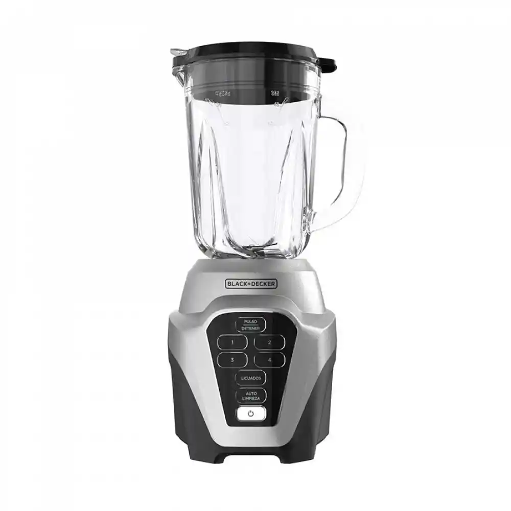 Licuadora Black And Decker Plateado 1.5 Lt 700 W 100% Vaso Vidrio