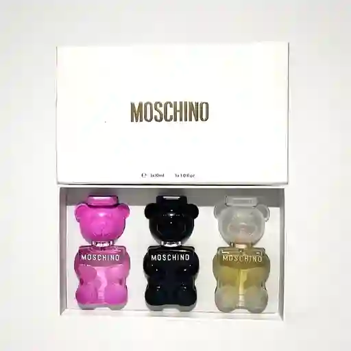 Perfumes Moschino Estuche X3 30ml C/u Premium