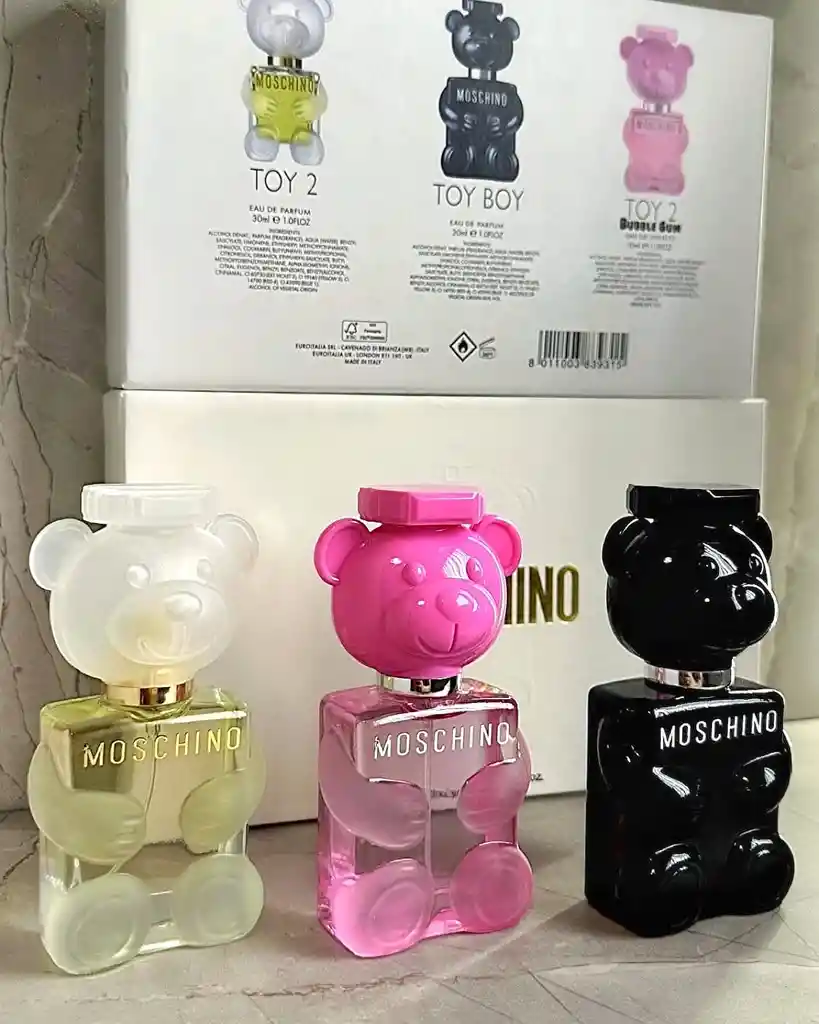 Perfumes Moschino Estuche X3 30ml C/u Premium