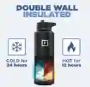 Termo Flask Black Midnigth 40 Oz De Acero Inoxidable
